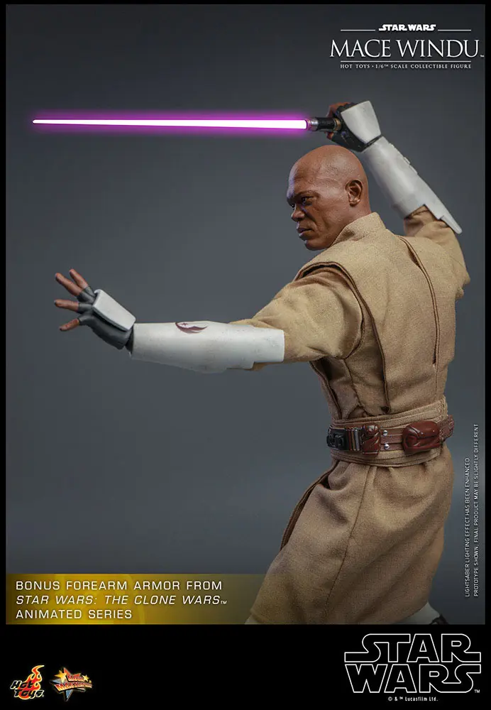 Star Wars: Episode II Actionfigur 1/6 Mace Windu 32 cm Produktfoto