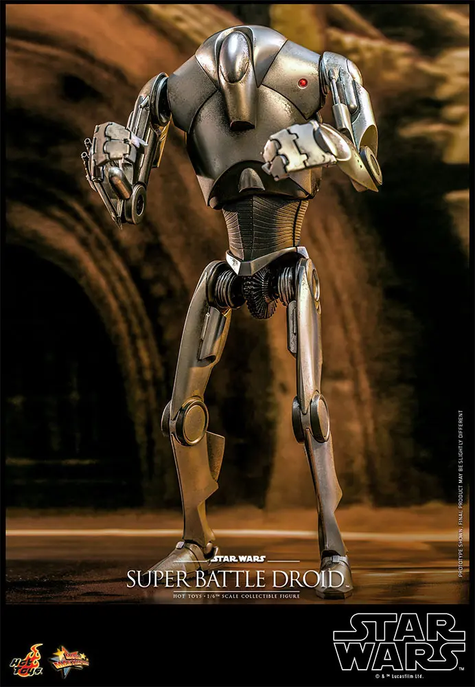 Star Wars: Episode II Actionfigur 1/6 Super Battle Droid 32 cm Produktfoto