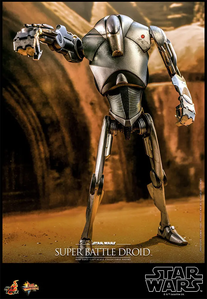 Star Wars: Episode II Actionfigur 1/6 Super Battle Droid 32 cm Produktfoto