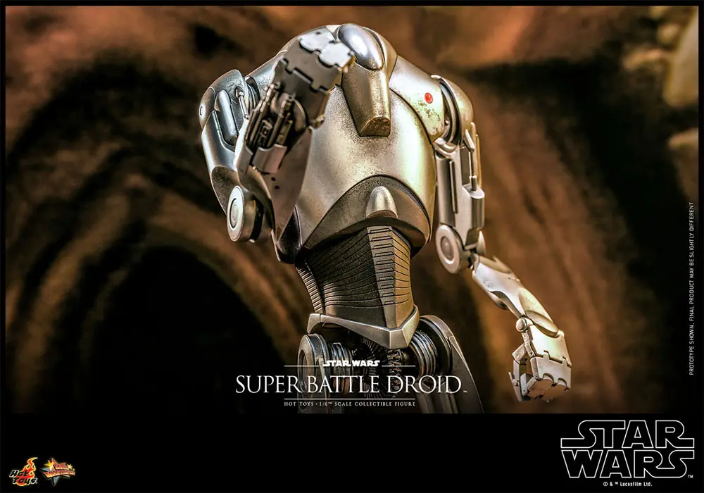 Star Wars: Episode II Actionfigur 1/6 Super Battle Droid 32 cm Produktfoto