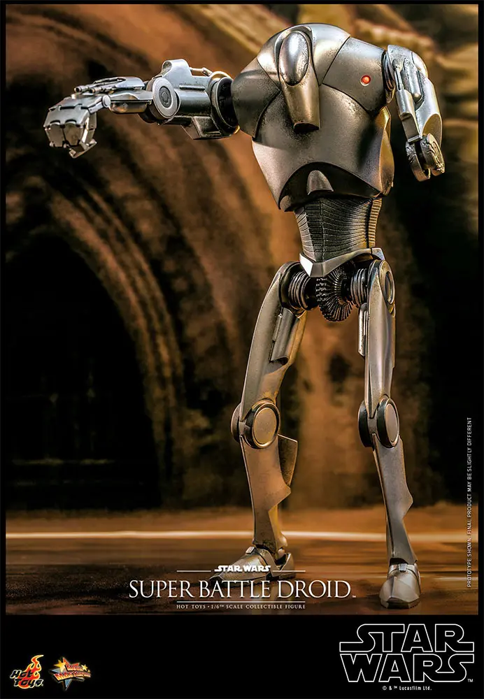 Star Wars: Episode II Actionfigur 1/6 Super Battle Droid 32 cm Produktfoto