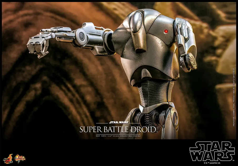 Star Wars: Episode II Actionfigur 1/6 Super Battle Droid 32 cm Produktfoto