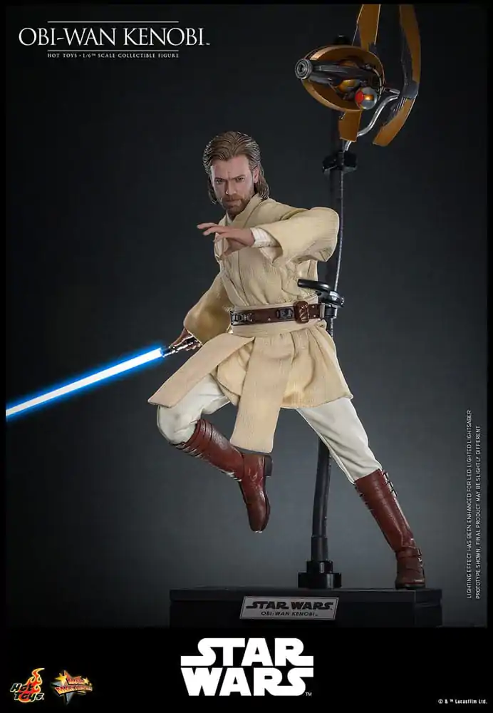 Star Wars: Episode II - Attack of the Clones Action Figur 1/6 Obi-Wan Kenobi 31 cm Produktfoto