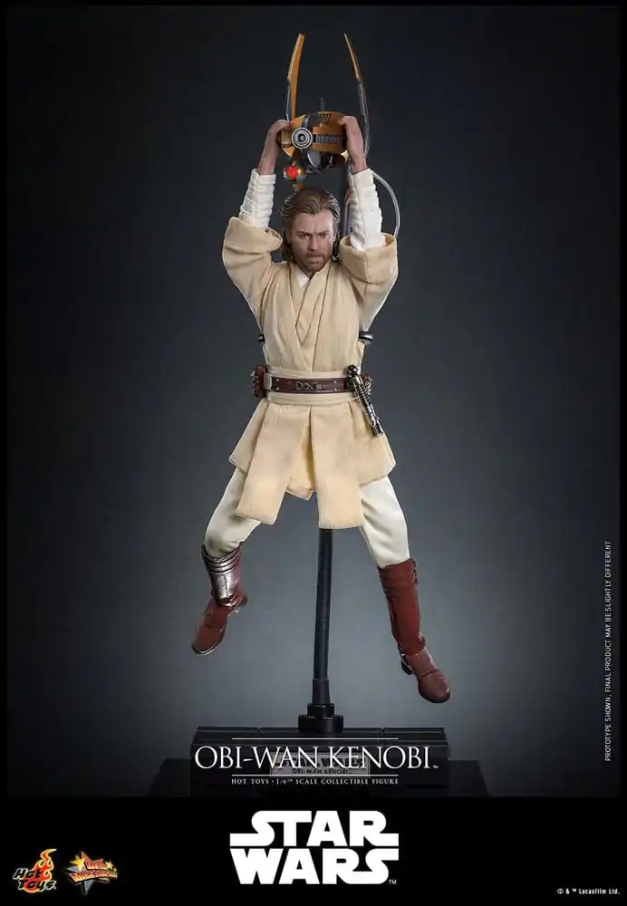 Star Wars: Episode II - Attack of the Clones Action Figur 1/6 Obi-Wan Kenobi 31 cm Produktfoto