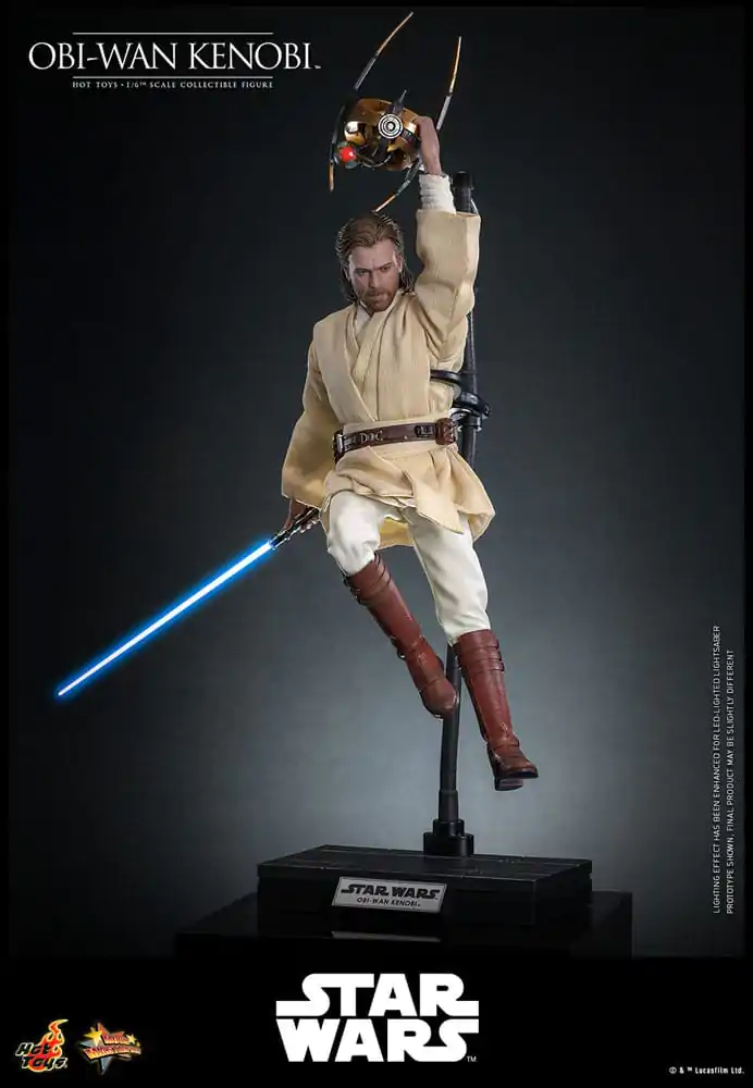 Star Wars: Episode II - Attack of the Clones Action Figur 1/6 Obi-Wan Kenobi 31 cm Produktfoto