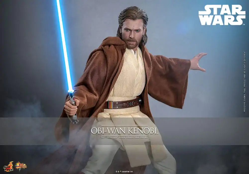 Star Wars: Episode II - Attack of the Clones Action Figur 1/6 Obi-Wan Kenobi 31 cm Produktfoto