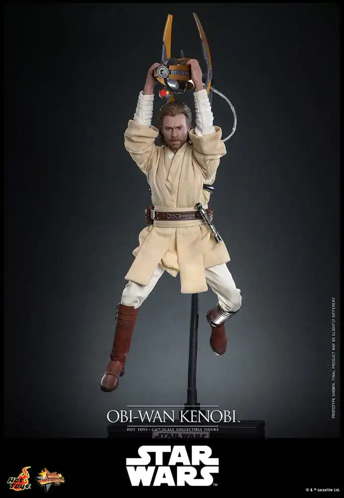 Star Wars: Episode II - Attack of the Clones Action Figur 1/6 Obi-Wan Kenobi 31 cm Produktfoto