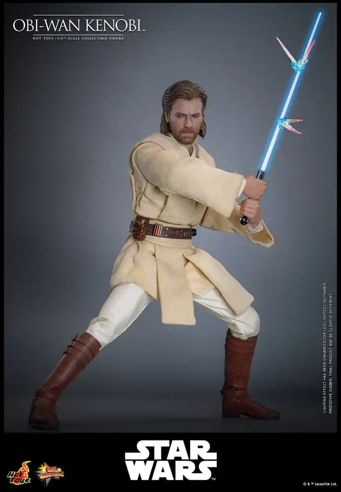 Star Wars: Episode II - Attack of the Clones Action Figur 1/6 Obi-Wan Kenobi 31 cm Produktfoto