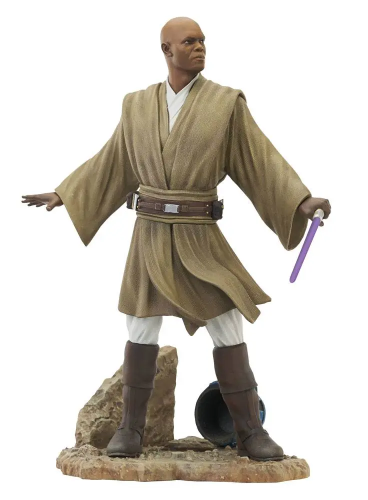 Star Wars Episode II Premier Collection Statue Mace Windu 28 cm Produktfoto