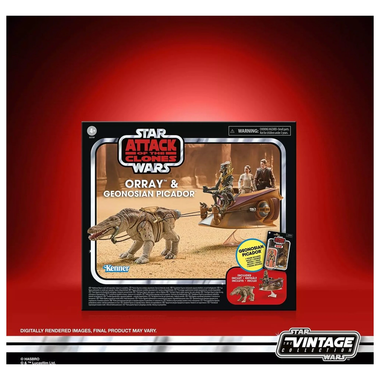 Star Wars Episode II Vintage Collection Actionfigur 2er-Pack Orray & Geonosian Picador 10 cm Produktfoto