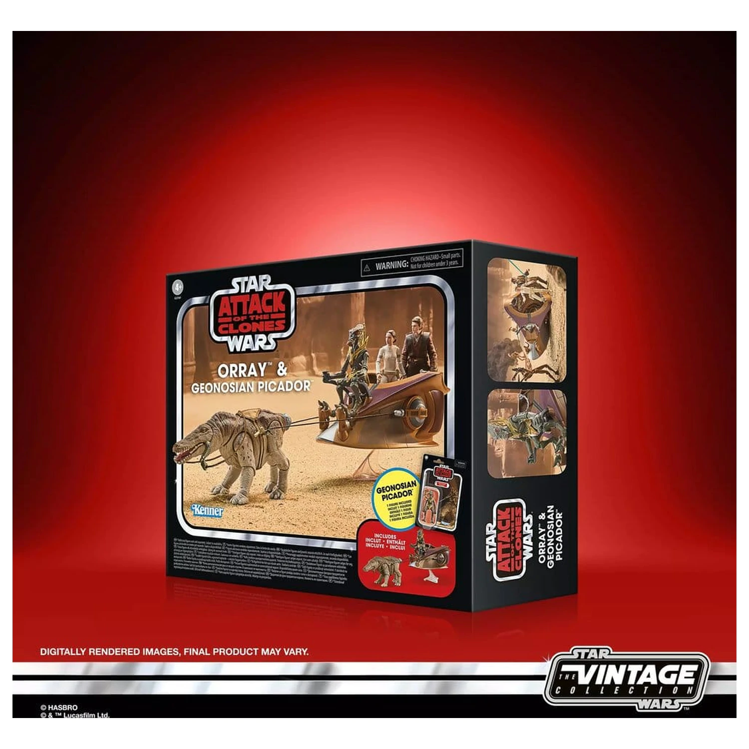 Star Wars Episode II Vintage Collection Actionfigur 2er-Pack Orray & Geonosian Picador 10 cm Produktfoto