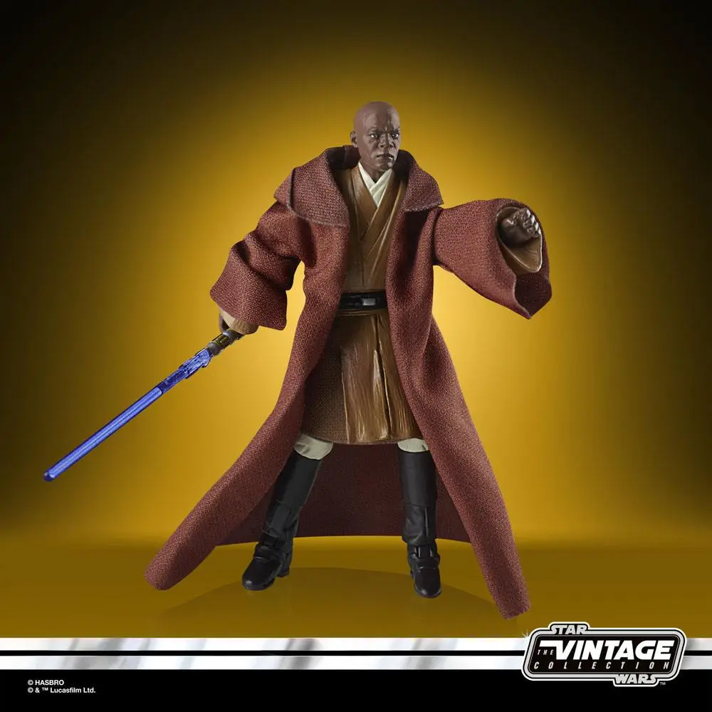 Star Wars Episode II Vintage Collection Actionfigur 2022 Mace Windu 10 cm Produktfoto