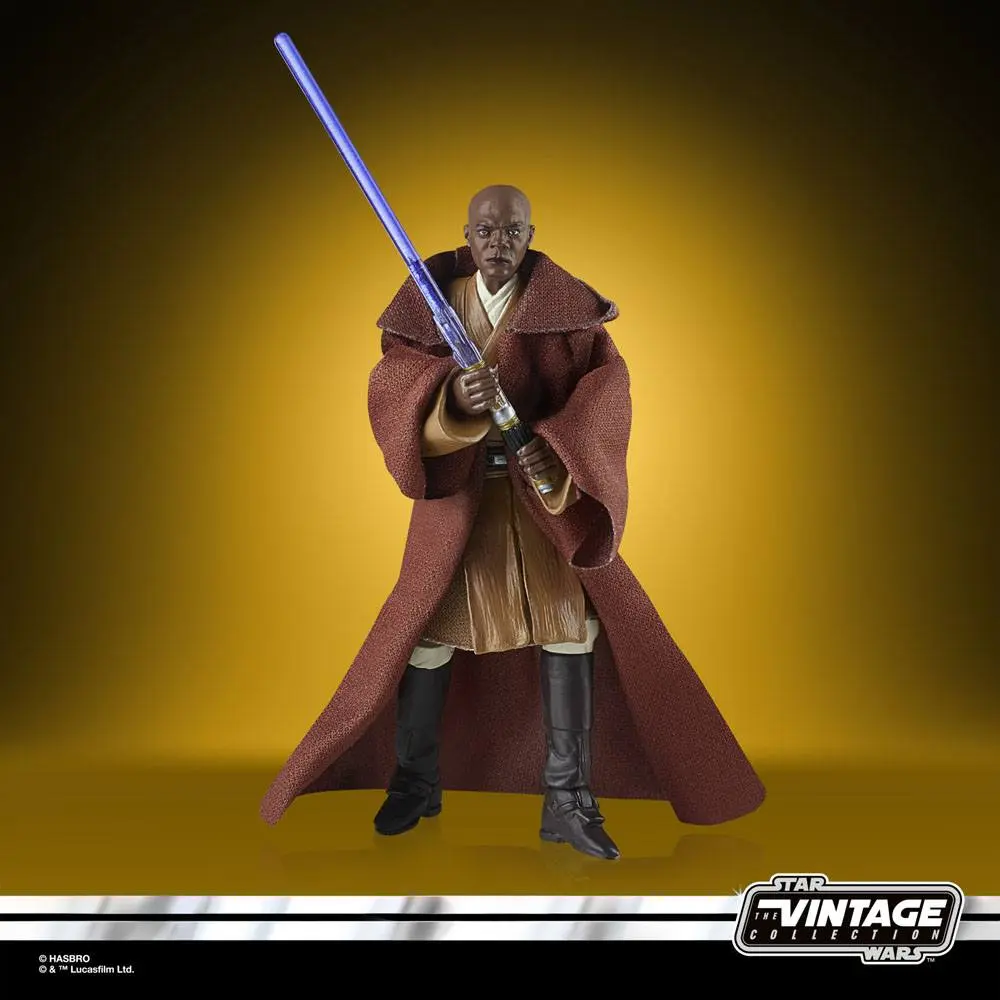 Star Wars Episode II Vintage Collection Actionfigur 2022 Mace Windu 10 cm Produktfoto