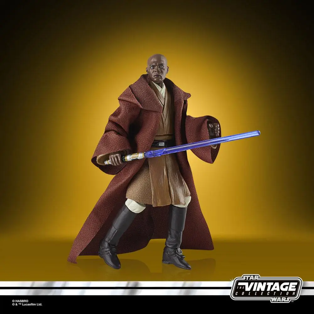 Star Wars Episode II Vintage Collection Actionfigur 2022 Mace Windu 10 cm Produktfoto