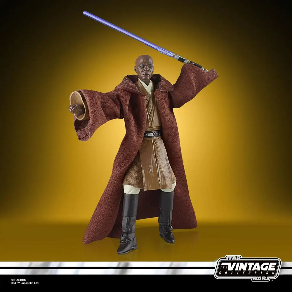Star Wars Episode II Vintage Collection Actionfigur 2022 Mace Windu 10 cm Produktfoto