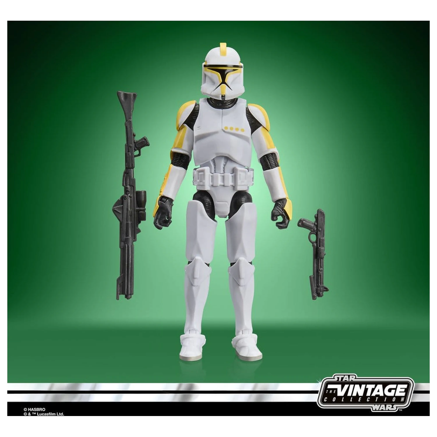 Star Wars Episode II Vintage Collection Actionfigur Clone Trooper Commander 10 cm Produktfoto
