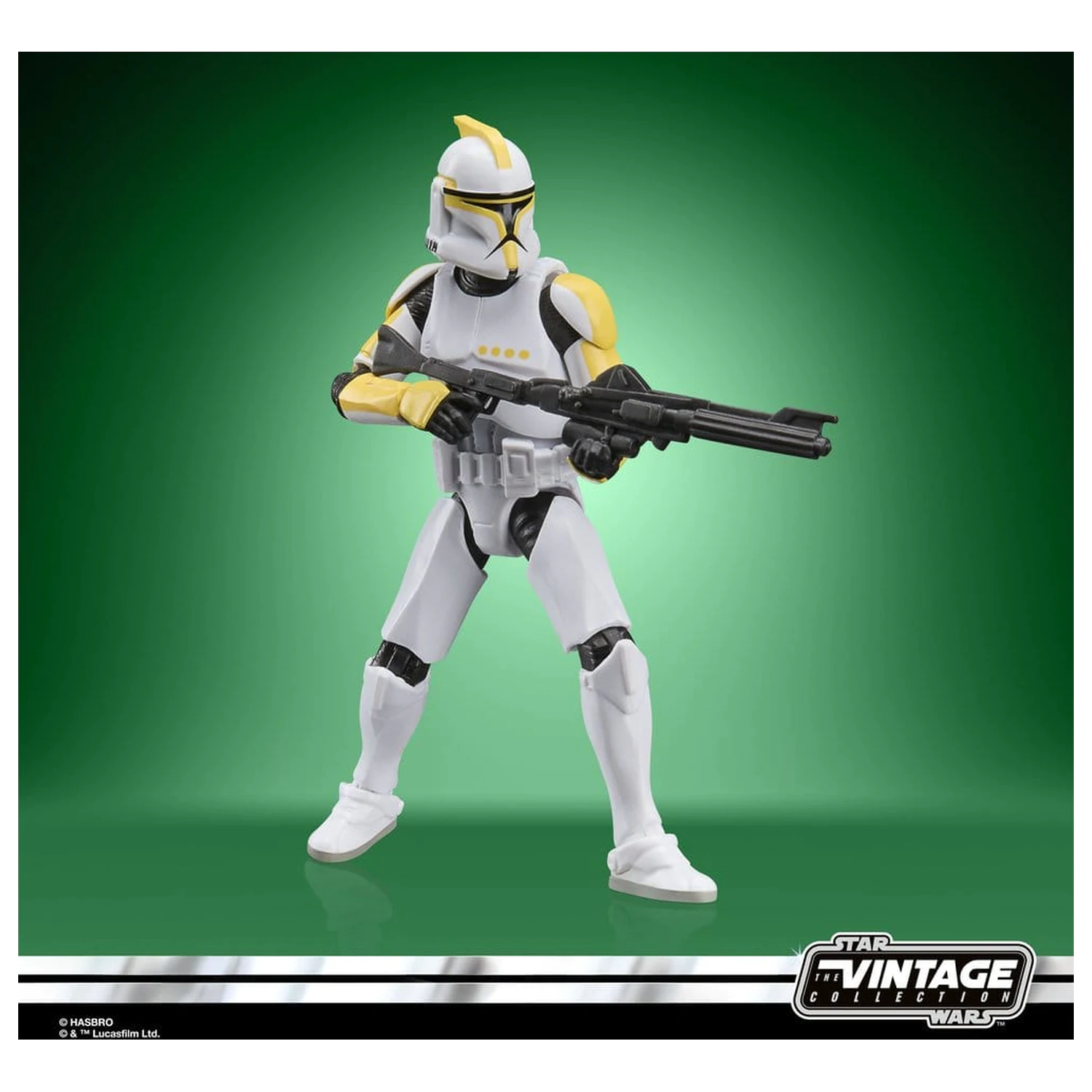 Star Wars Episode II Vintage Collection Actionfigur Clone Trooper Commander 10 cm Produktfoto