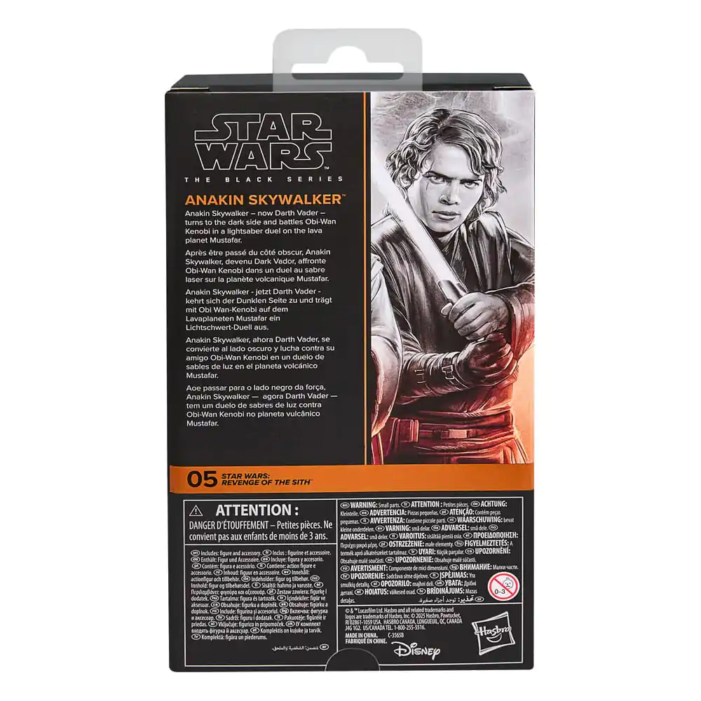 Star Wars Episode III Black Series Action-Figur Anakin Skywalker 15 cm Produktfoto
