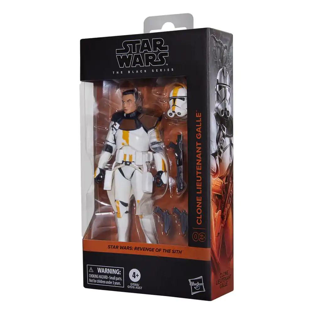 Star Wars Episode III Black Series Actionfigur Clone Lieutenant Galle 15 cm Produktfoto