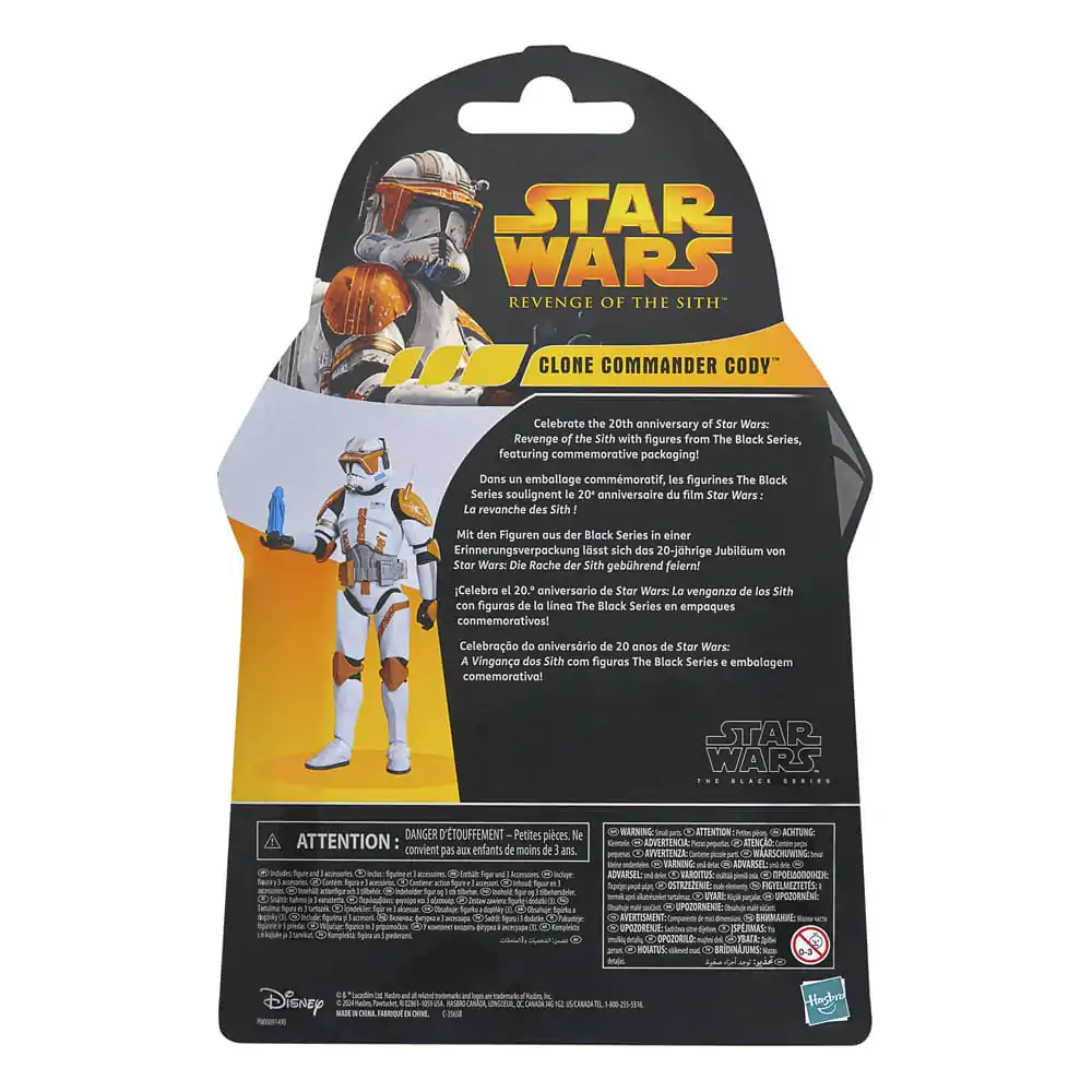 Star Wars Episode III Black Series Actionfigur Clone Commander Cody 15 cm Produktfoto