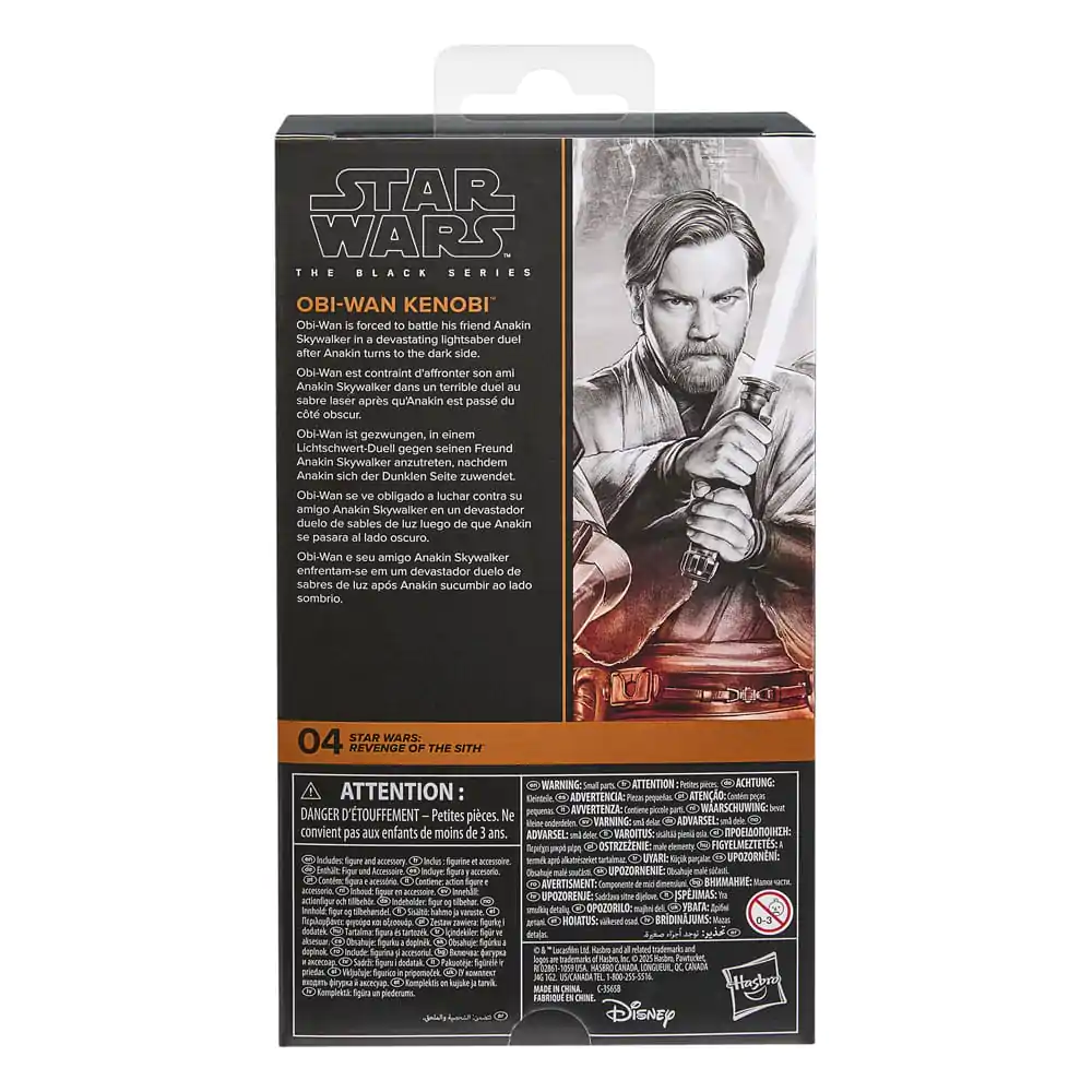 Star Wars Episode III Black Series Action-Figur Obi-Wan Kenobi 15 cm Produktfoto