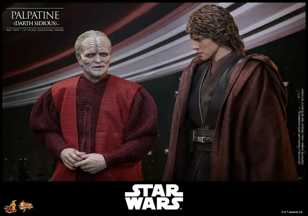 Star Wars: Episode III - Revenge of the Sith Action Figur 1/6 Palpatine (Darth Sidious) 29 cm Produktfoto