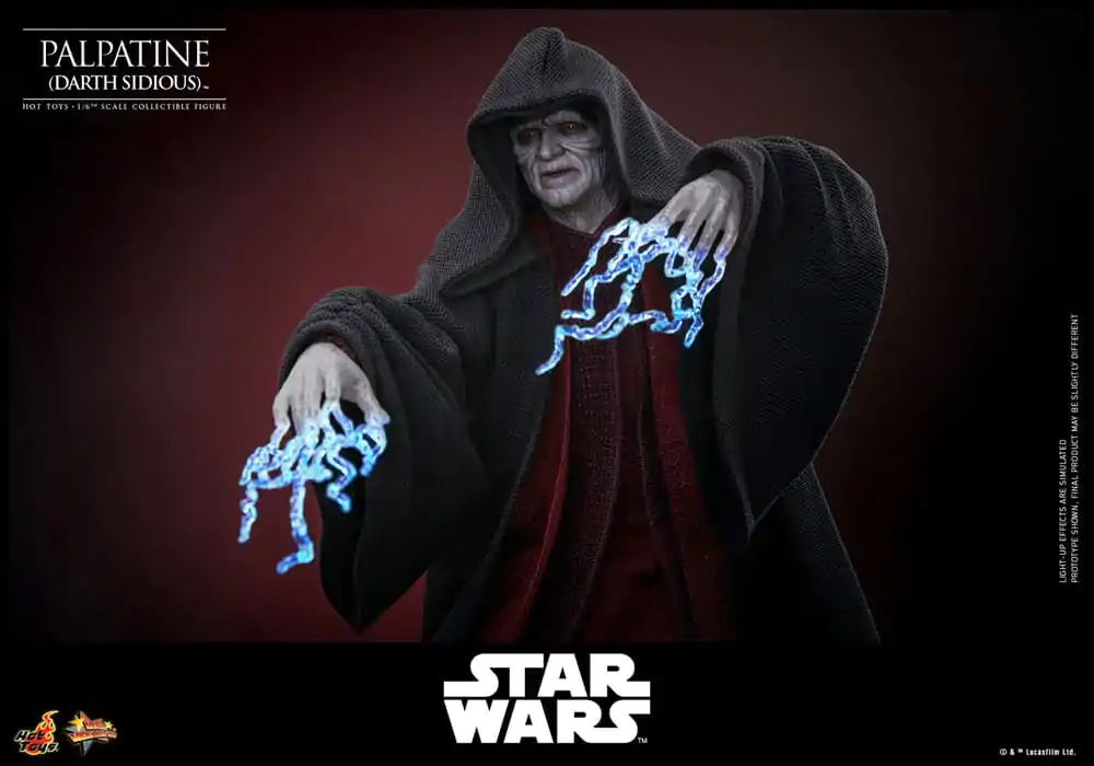 Star Wars: Episode III - Revenge of the Sith Action Figur 1/6 Palpatine (Darth Sidious) 29 cm Produktfoto