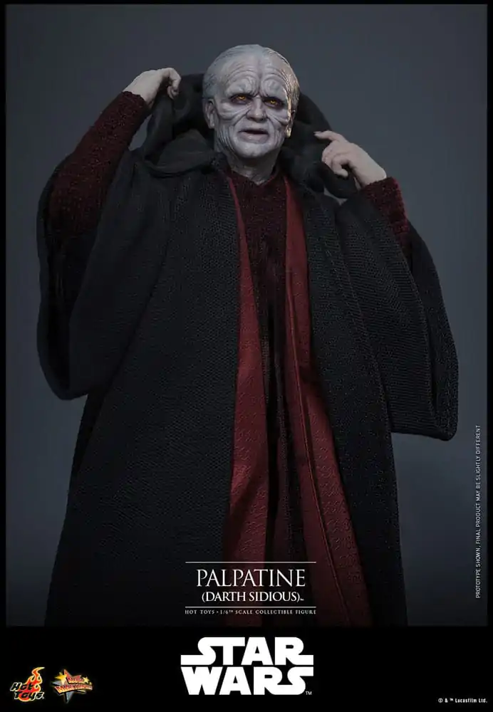 Star Wars: Episode III - Revenge of the Sith Action Figur 1/6 Palpatine (Darth Sidious) 29 cm Produktfoto