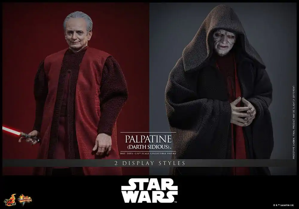 Star Wars: Episode III - Revenge of the Sith Action Figur 1/6 Palpatine (Darth Sidious) 29 cm Produktfoto