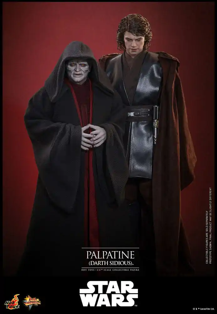Star Wars: Episode III - Revenge of the Sith Action Figur 1/6 Palpatine (Darth Sidious) 29 cm Produktfoto