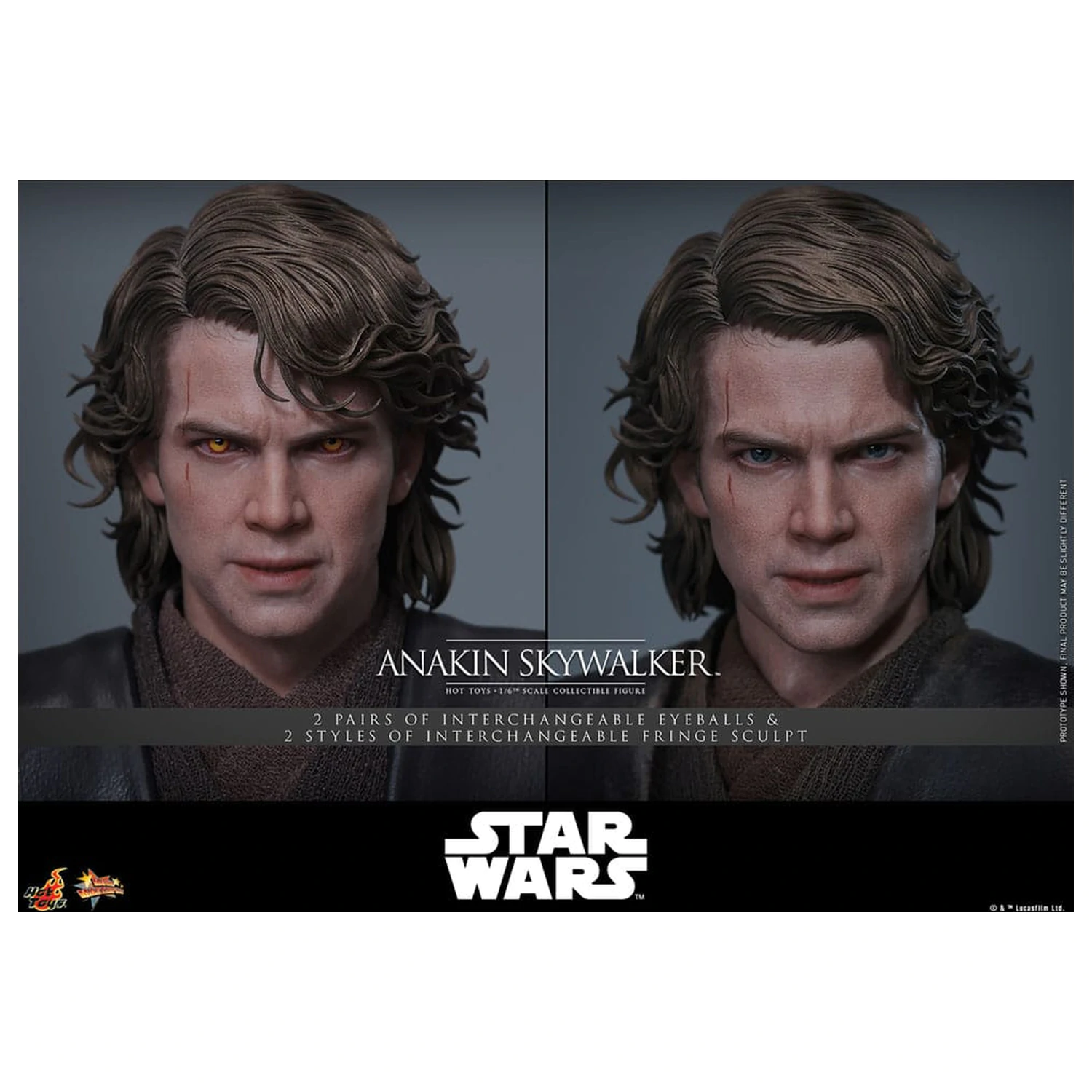 Star Wars: Episode III - Revenge of the Sith Film Meisterstück Action-Figur 1/6 Anakin Skywalker 31 cm Produktfoto