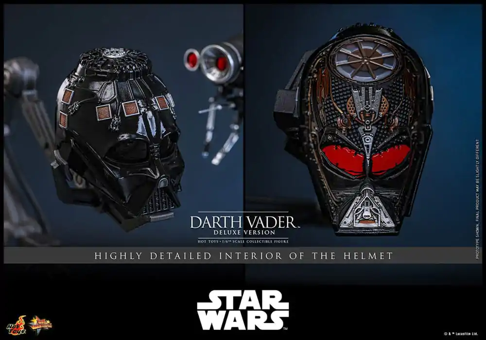 Star Wars: Episode III - Revenge of the Sith Movie Masterpiece Actionfigur 1/6 Darth Vader (Deluxe Version) 35 cm Produktfoto
