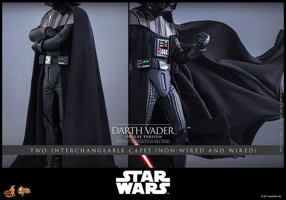 Star Wars: Episode III - Revenge of the Sith Movie Masterpiece Actionfigur 1/6 Darth Vader (Deluxe Version) 35 cm Produktfoto
