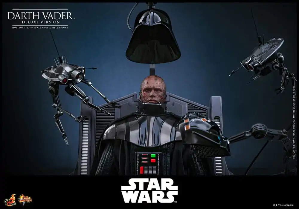 Star Wars: Episode III - Revenge of the Sith Movie Masterpiece Actionfigur 1/6 Darth Vader (Deluxe Version) 35 cm Produktfoto