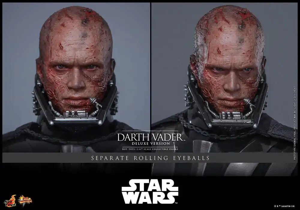 Star Wars: Episode III - Revenge of the Sith Movie Masterpiece Actionfigur 1/6 Darth Vader (Deluxe Version) 35 cm Produktfoto