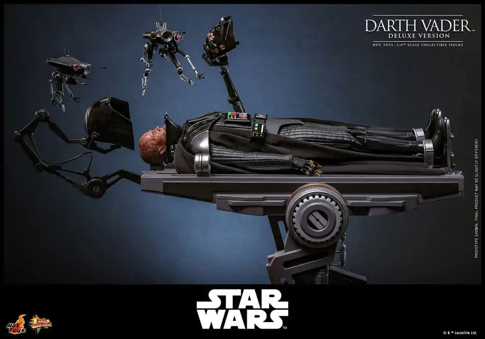 Star Wars: Episode III - Revenge of the Sith Movie Masterpiece Actionfigur 1/6 Darth Vader (Deluxe Version) 35 cm Produktfoto