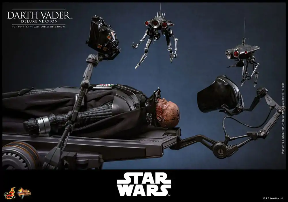 Star Wars: Episode III - Revenge of the Sith Movie Masterpiece Actionfigur 1/6 Darth Vader (Deluxe Version) 35 cm Produktfoto