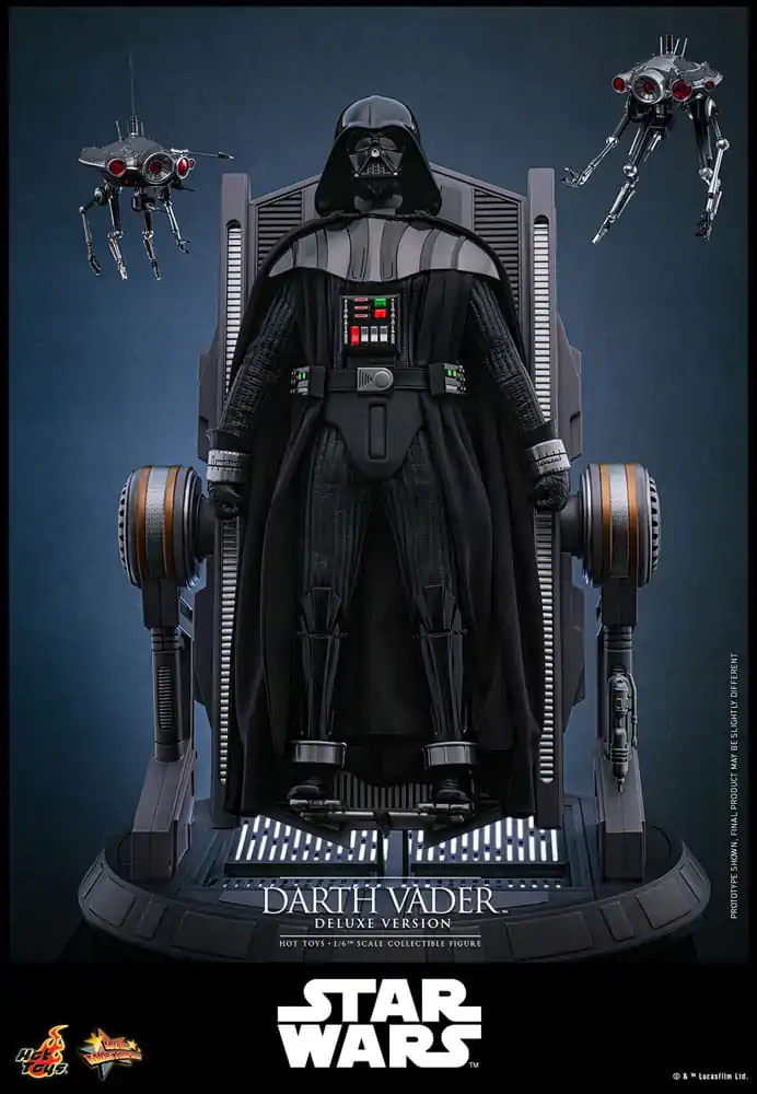 Star Wars: Episode III - Revenge of the Sith Movie Masterpiece Actionfigur 1/6 Darth Vader (Deluxe Version) 35 cm Produktfoto