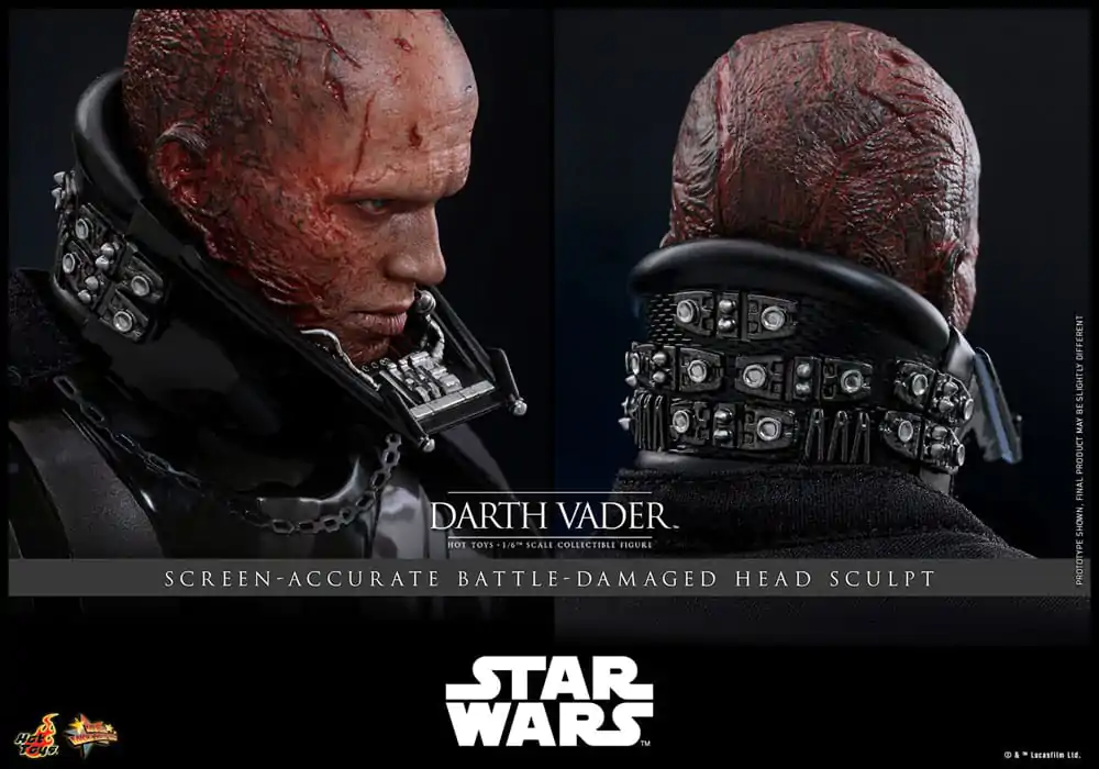 Star Wars: Episode III - Revenge of the Sith Movie Masterpiece Actionfigur 1/6 Darth Vader 35 cm Produktfoto