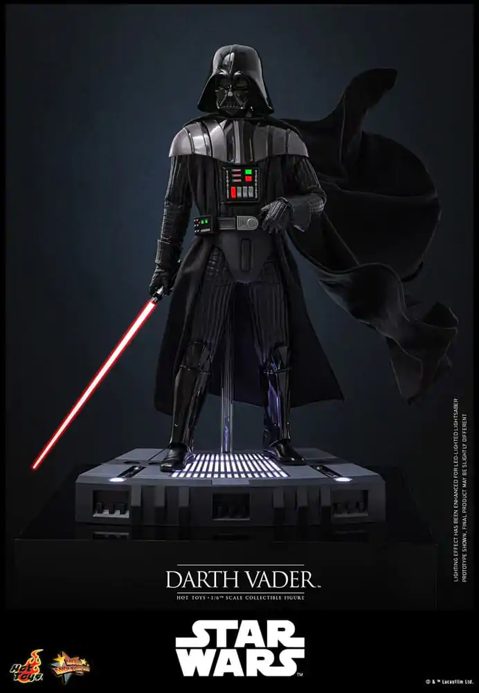 Star Wars: Episode III - Revenge of the Sith Movie Masterpiece Actionfigur 1/6 Darth Vader 35 cm Produktfoto