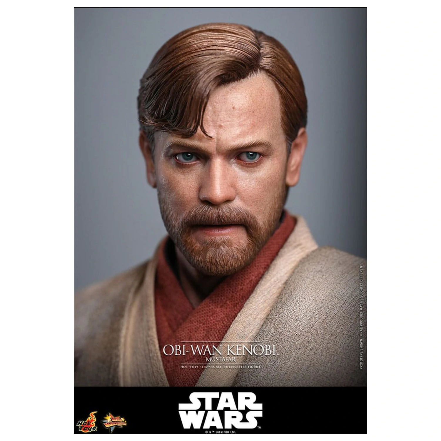 Star Wars: Episode III - Revenge of the Sith Film Meisterwerk Actionfigur 1/6 Obi-Wan Kenobi (Mustafar) 31 cm Produktfoto