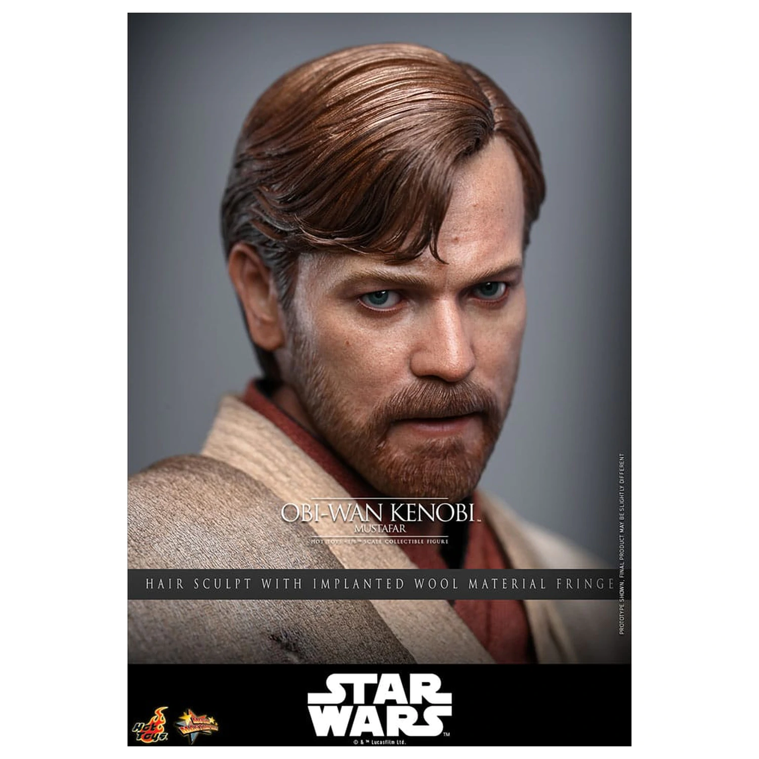 Star Wars: Episode III - Revenge of the Sith Film Meisterwerk Actionfigur 1/6 Obi-Wan Kenobi (Mustafar) 31 cm Produktfoto