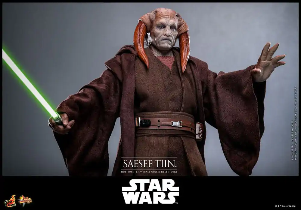Star Wars: Episode III - Revenge of the Sith Movie Masterpiece Actionfigur 1/6 Saesee Tiin 31 cm Produktfoto