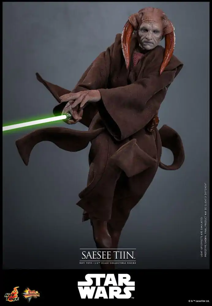 Star Wars: Episode III - Revenge of the Sith Movie Masterpiece Actionfigur 1/6 Saesee Tiin 31 cm Produktfoto