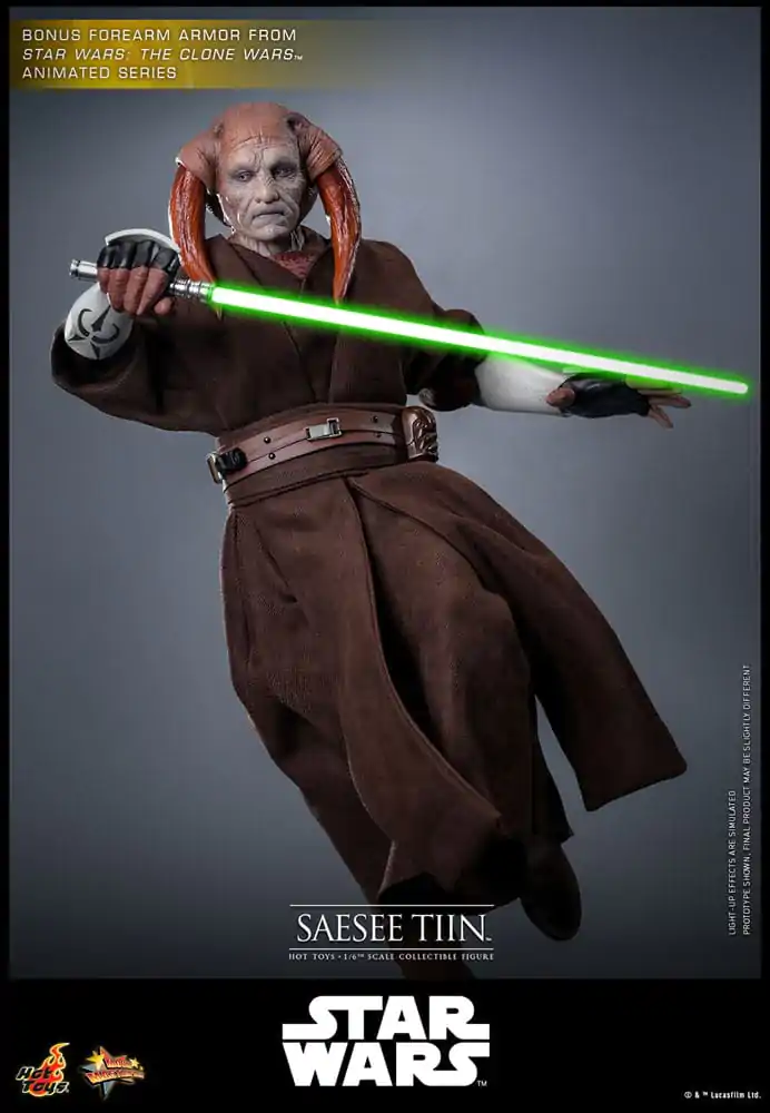 Star Wars: Episode III - Revenge of the Sith Movie Masterpiece Actionfigur 1/6 Saesee Tiin 31 cm Produktfoto
