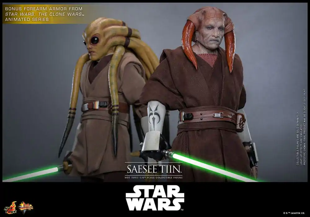 Star Wars: Episode III - Revenge of the Sith Movie Masterpiece Actionfigur 1/6 Saesee Tiin 31 cm Produktfoto