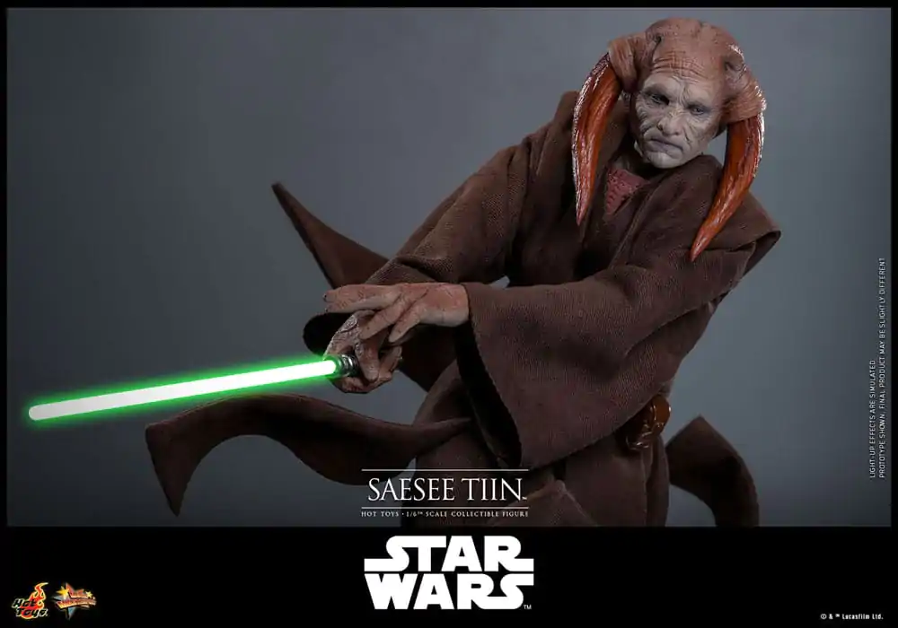 Star Wars: Episode III - Revenge of the Sith Movie Masterpiece Actionfigur 1/6 Saesee Tiin 31 cm Produktfoto