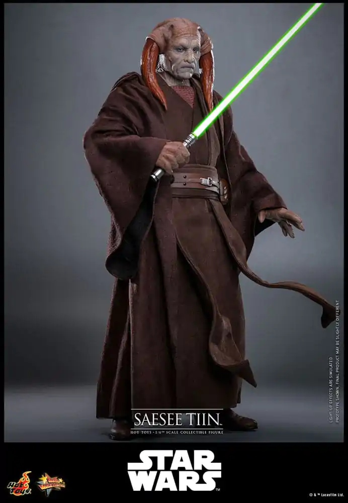 Star Wars: Episode III - Revenge of the Sith Movie Masterpiece Actionfigur 1/6 Saesee Tiin 31 cm Produktfoto