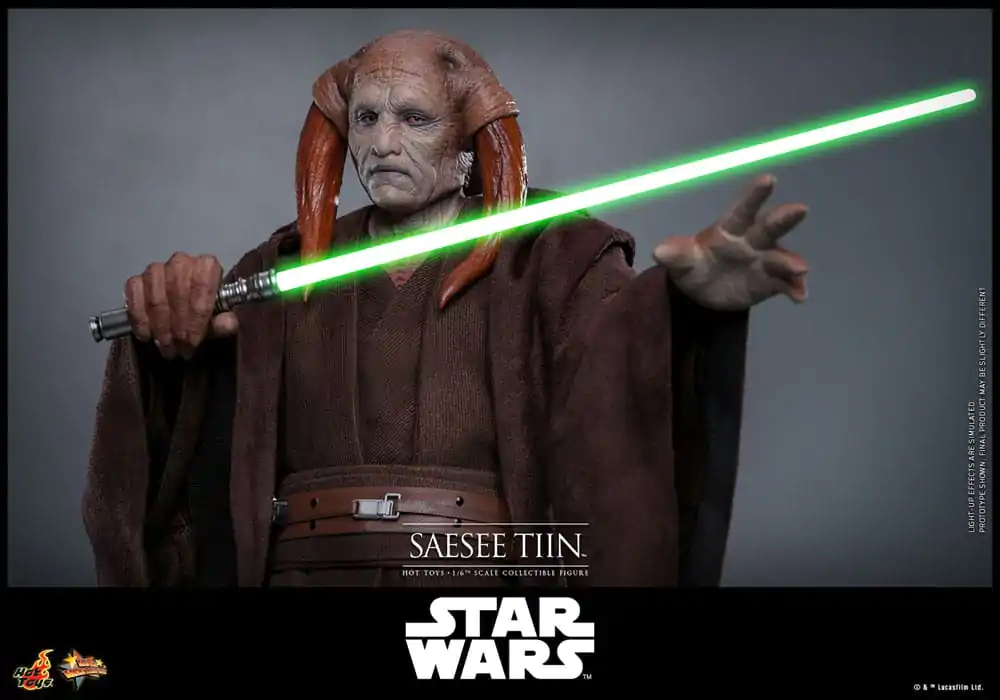 Star Wars: Episode III - Revenge of the Sith Movie Masterpiece Actionfigur 1/6 Saesee Tiin 31 cm Produktfoto