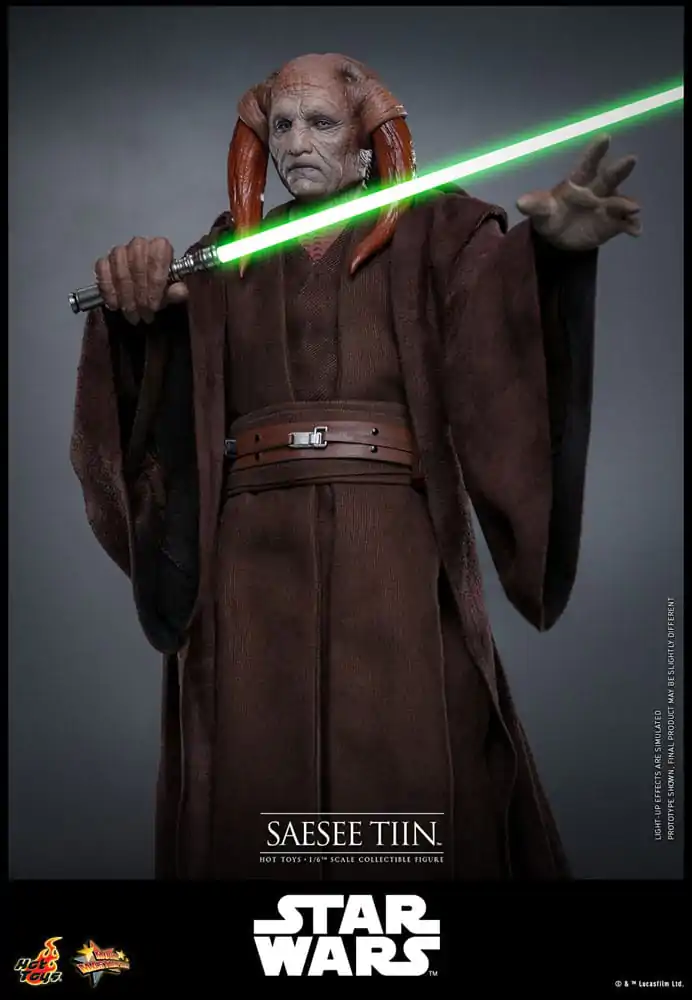 Star Wars: Episode III - Revenge of the Sith Movie Masterpiece Actionfigur 1/6 Saesee Tiin 31 cm Produktfoto